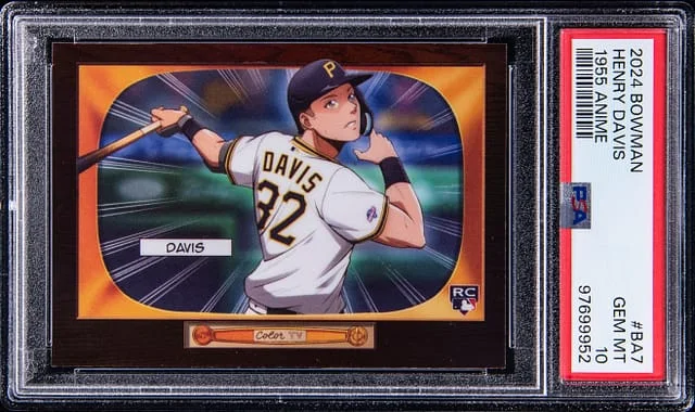 2024 Bowman Henry Davis 1955 Anime #BA-7 card image
