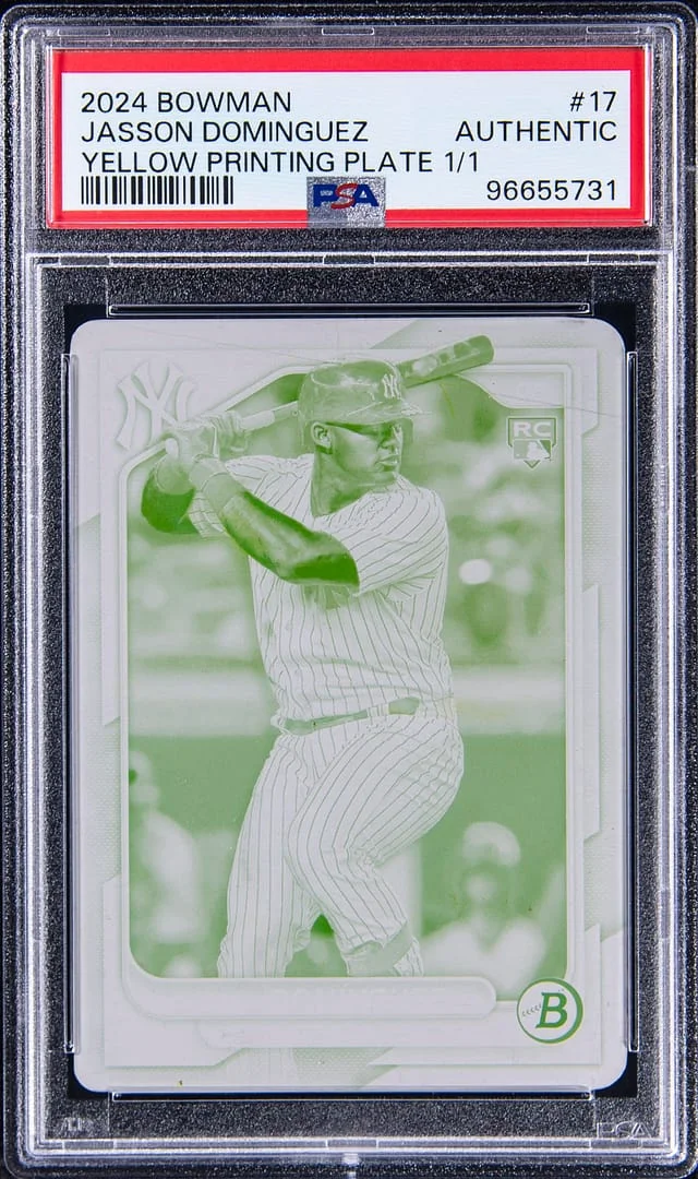 2024 Bowman Jasson Dominguez #17 card image