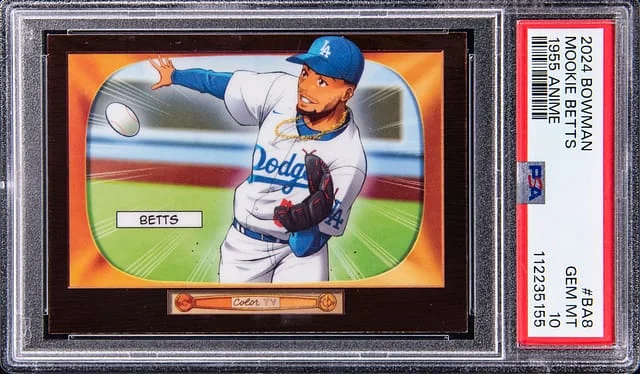 2024 Bowman Mookie Betts 1955 Anime #BA-8 card image