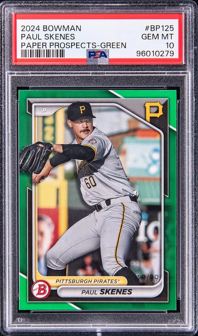 2024 Bowman Paul Skenes Paper Prospects #BP-125 card image