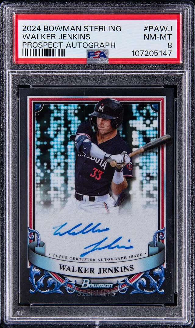 2024 Bowman Sterling Walker Jenkins Prospect Autographs #PA-WJ card image