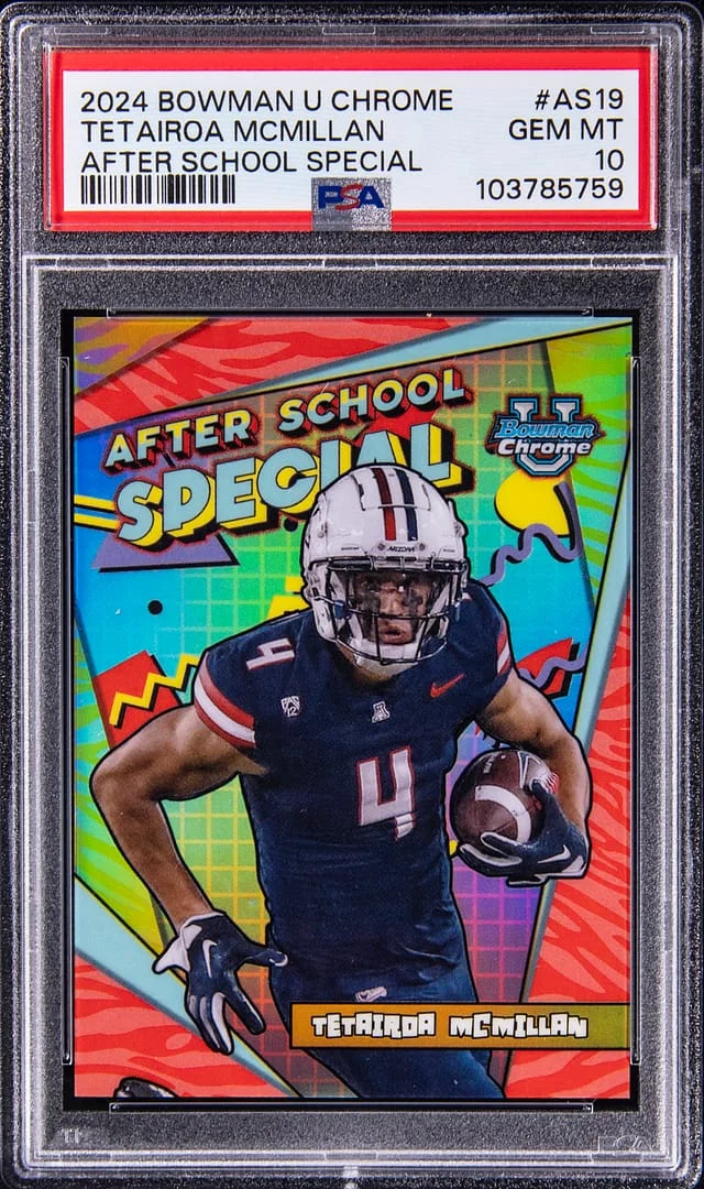 2024 Bowman Tetairoa McMillan U Chrome After School Special #AS19 card image