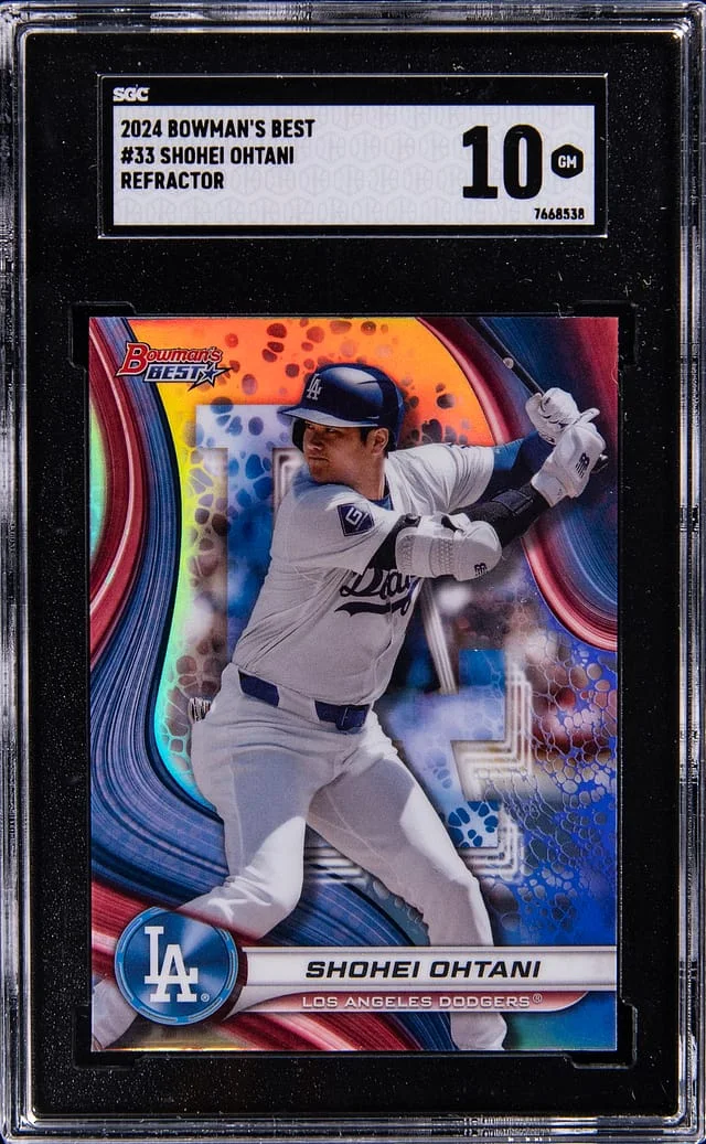 2024 Bowman's Best Shohei Ohtani Refractor #33 card image