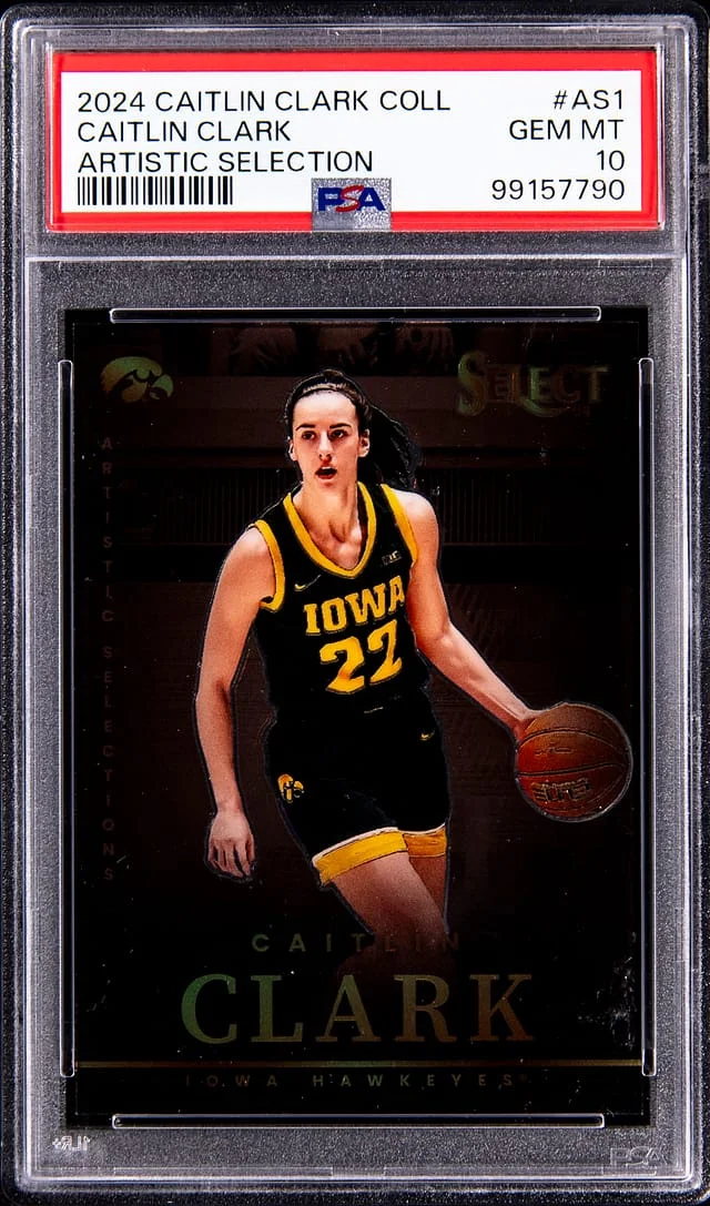 2024 Caitlin Clark Collection Artistic Selection Caitlin Clark #AS1 card image