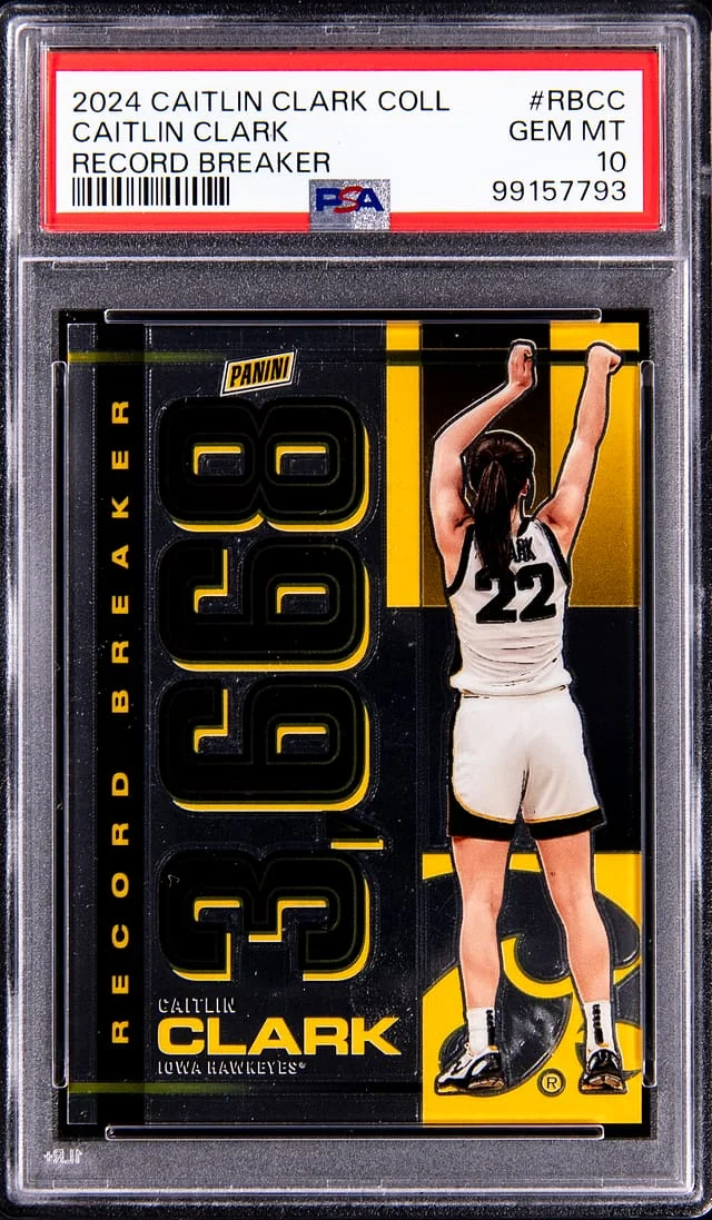 2024 Caitlin Clark Collection Record Breaker Caitlin Clark #RB-CC card image