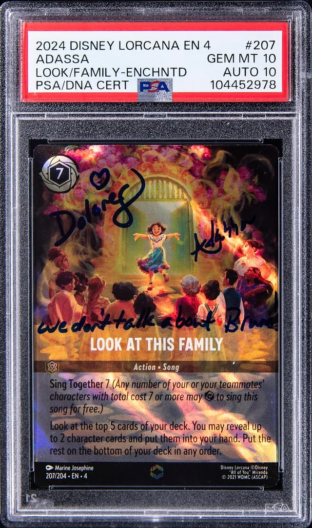 2024 Disney Lorcana EN 4 Enchanted Look At This Family #207 card image