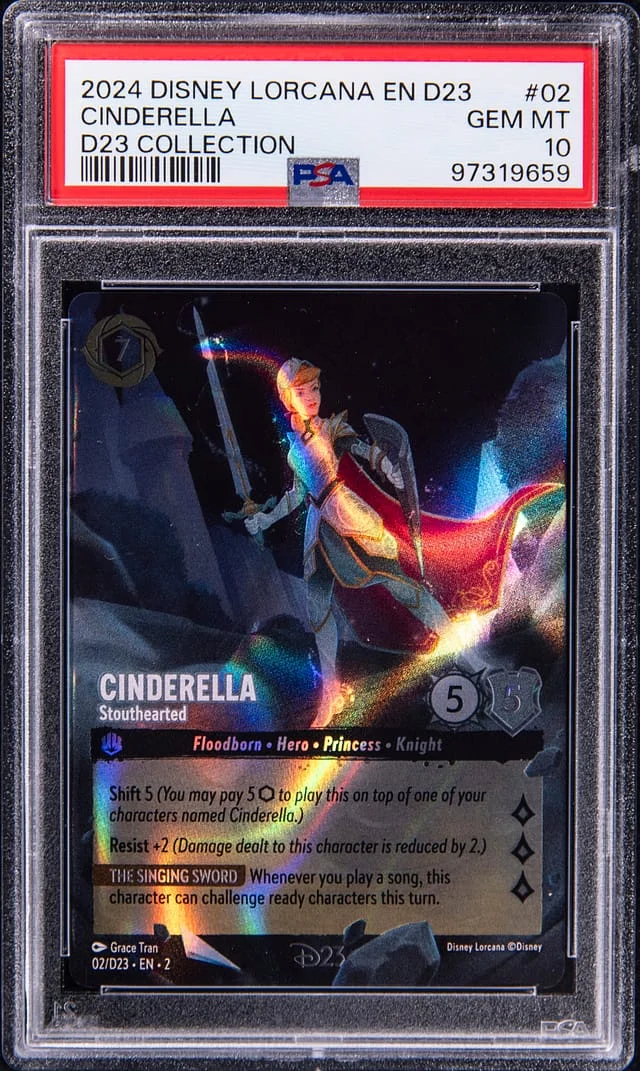 2024 Disney Lorcana EN D23 Collection Cinderella #02 card image