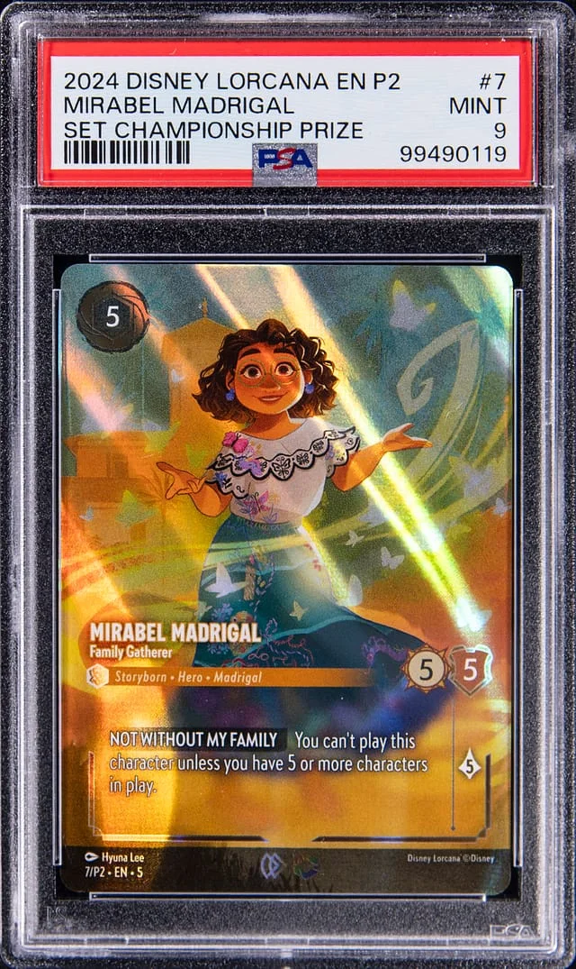 2024 Disney Lorcana EN P2 Set Championship Prize Mirabel Madrigal #7 card image