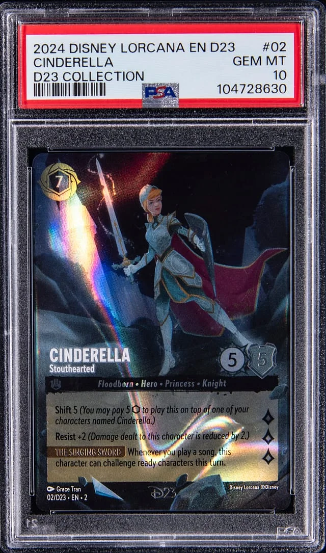 2024 Disney Lorcana English D23 Collection Cinderella #02 card image