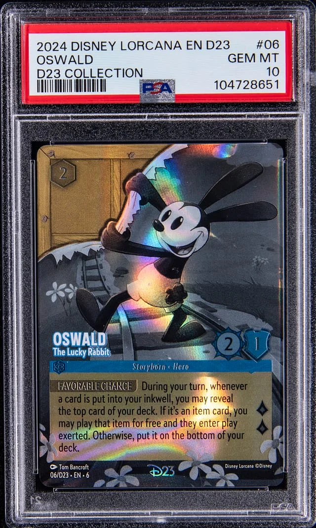 2024 Disney Lorcana English D23 Collection Oswald #06 card image