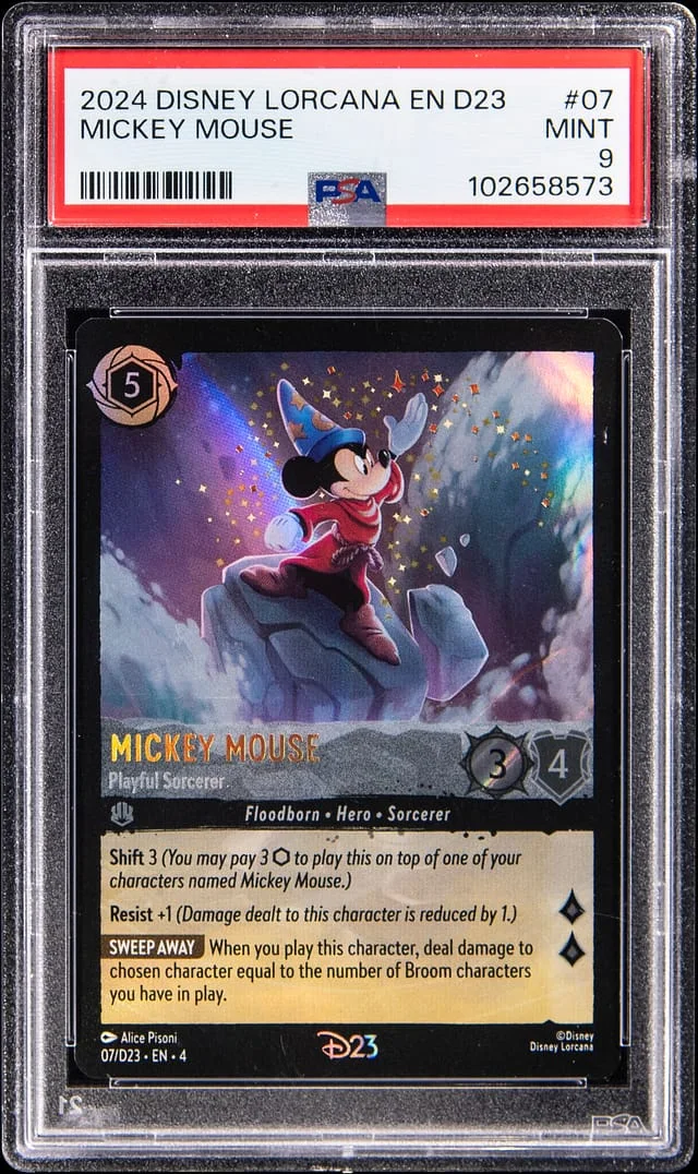 2024 Disney Lorcana Mickey Mouse #07 card image