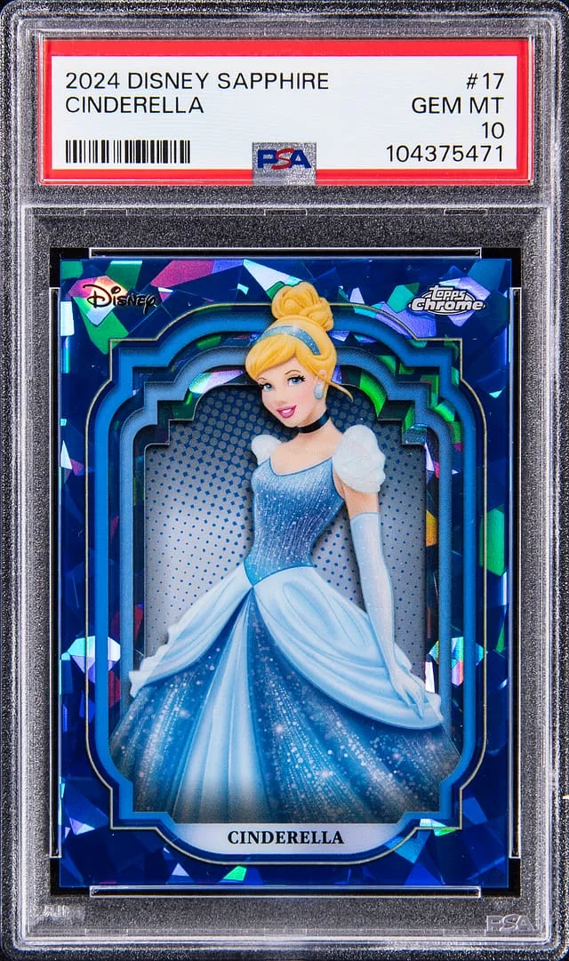 2024 Disney Sapphire Cinderella #17 card image