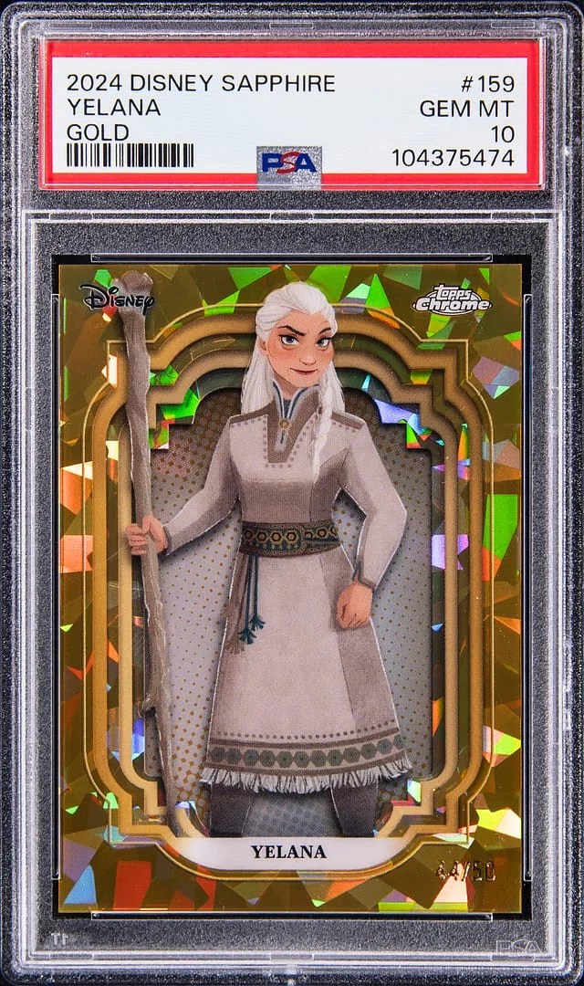 2024 Disney Sapphire Gold Yelana #159 card image