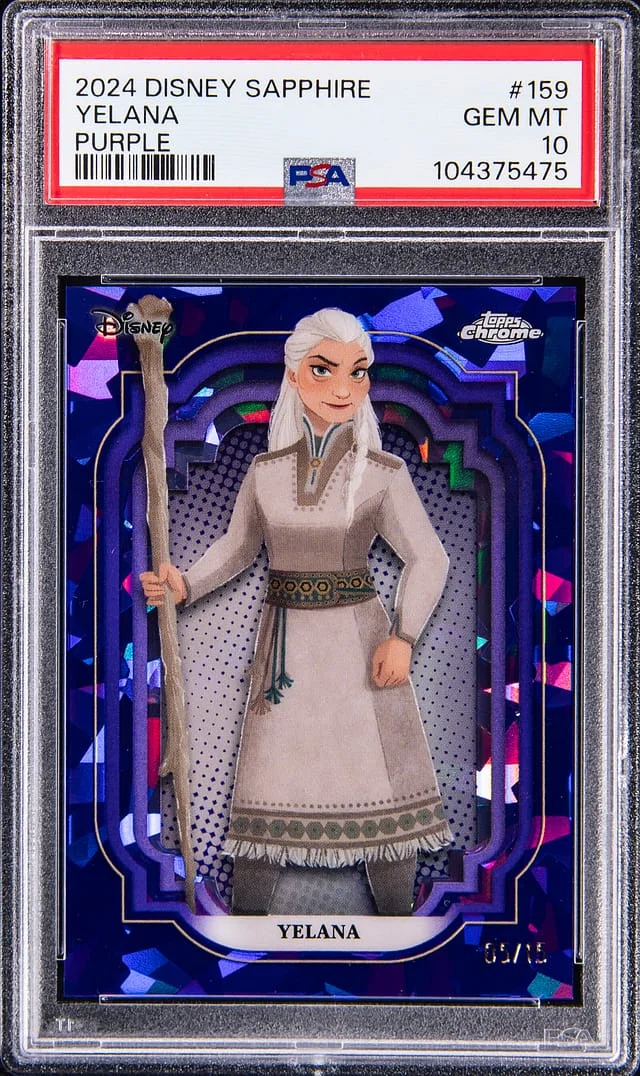 2024 Disney Sapphire Purple Yelana #159 card image