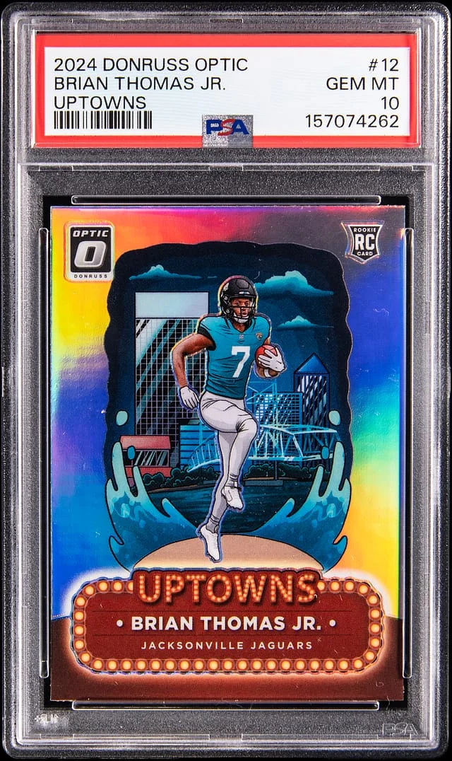 2024 Donruss Optic Brian Thomas Jr. Uptowns #12 card image