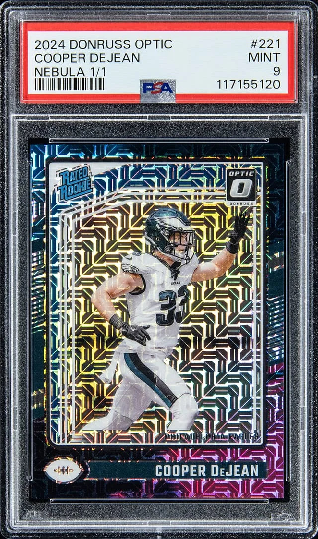 2024 Donruss Optic Cooper DeJean Nebula #221 card image