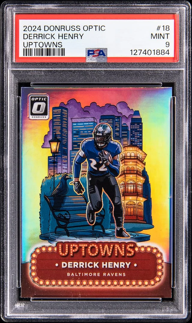 2024 Donruss Optic Derrick Henry Uptowns #18 card image