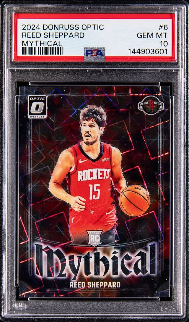 2024 Donruss Optic Reed Sheppard Mythical #6 card image