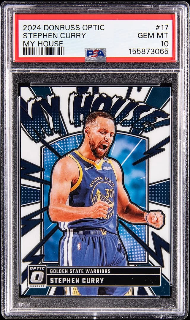 2024 Donruss Optic Stephen Curry My House #17 card image