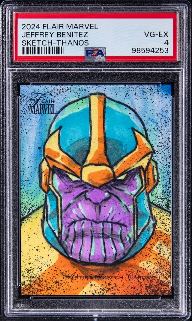 2024 Flair Marvel Jeffrey Benitez #no-number card image