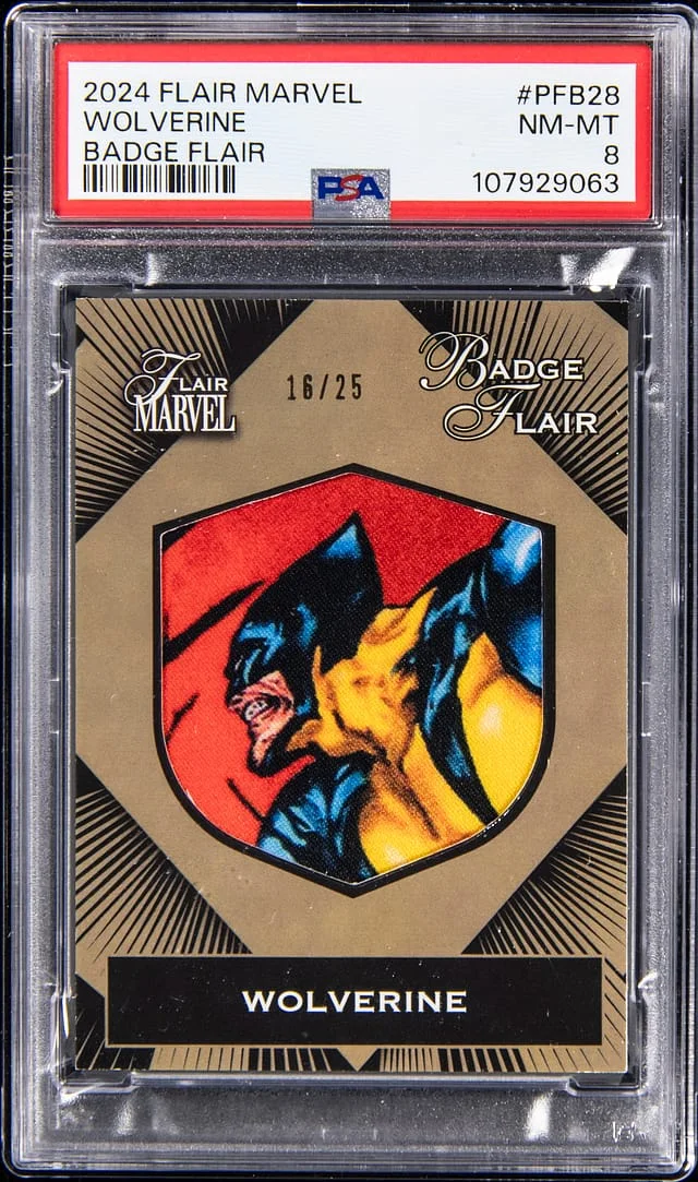 2024 Flair Wolverine Marvel Badge Flair #PFB28 card image