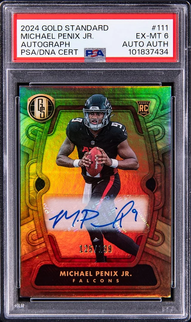 2024 Gold Standard Michael Penix Jr. Autograph #111 card image