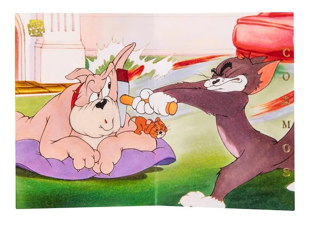 2024 Kakawow Cosmos Warner Bros. 100th Anniversary Hand-Drawn Booklet Card Tom & Jerry, #CWQ-HDB card image