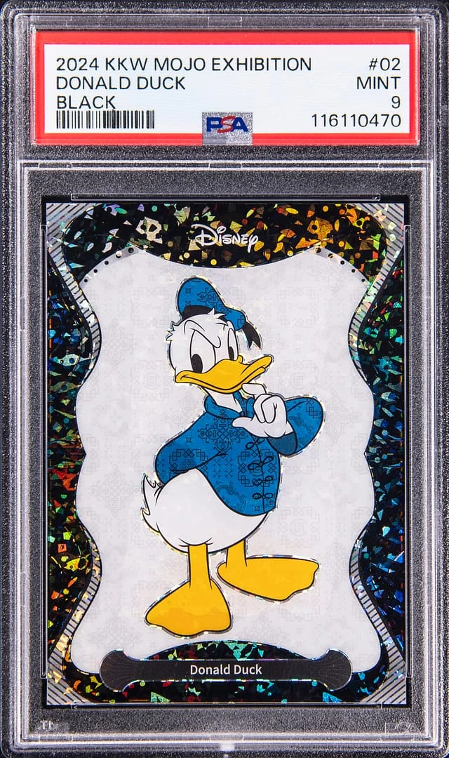 2024 Kakawow Mojo Exhibition Black Donald Duck #02 card image