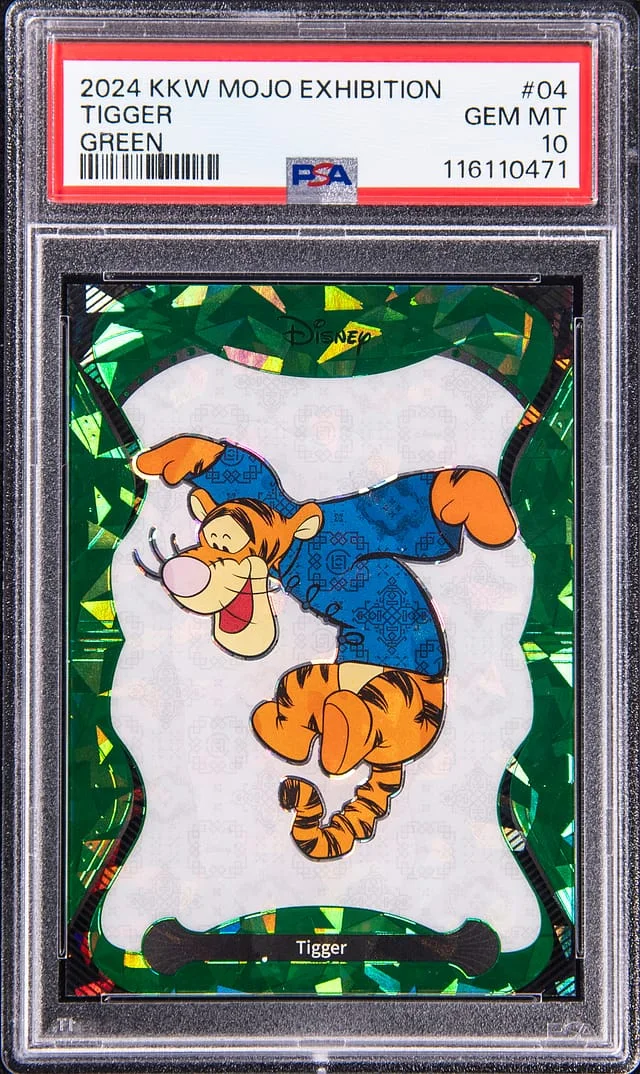 2024 Kakawow Mojo Exhibition Green Tigger #04 card image