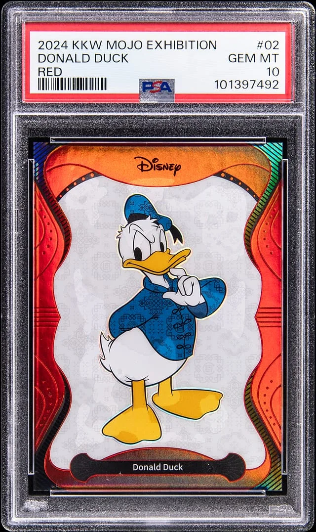 2024 Kakawow Mojo Exhibition Red Donald Duck #KCM-IR-02 card image