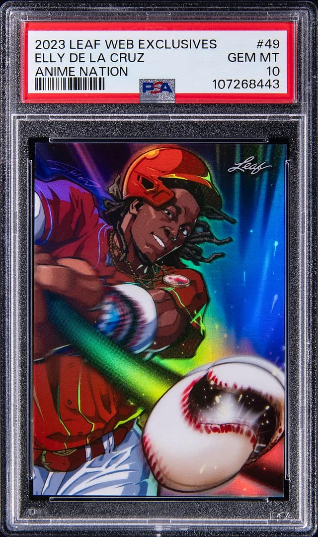 2024 Leaf Elly De La Cruz Web Exclusives Anime Nation #49 card image