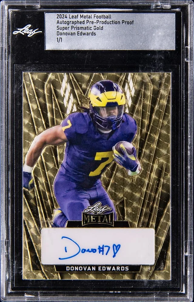 2024 Leaf Metal Football #no-number card image