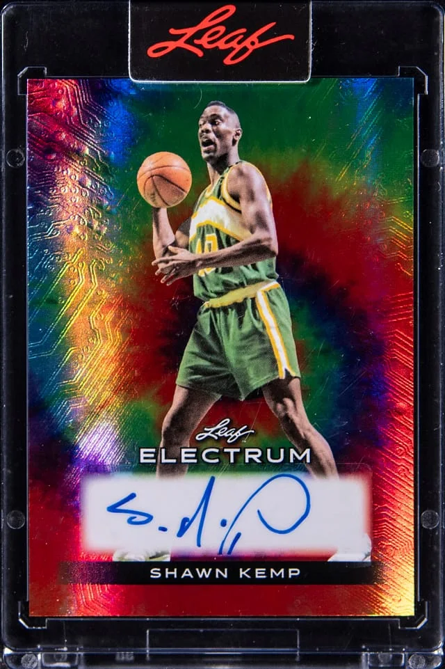 2024 Leaf Shawn Kemp Electrum #BA-SK1 card image