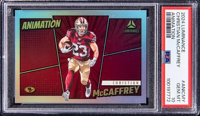 2024 Luminace Animation Christian McCaffrey #ANICMY card image