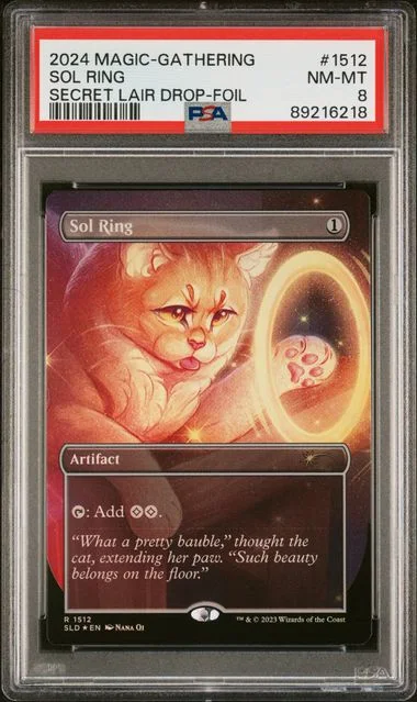 2024 Magic the Gathering Secret Lair Drop Foil Sol Ring #1512 card image