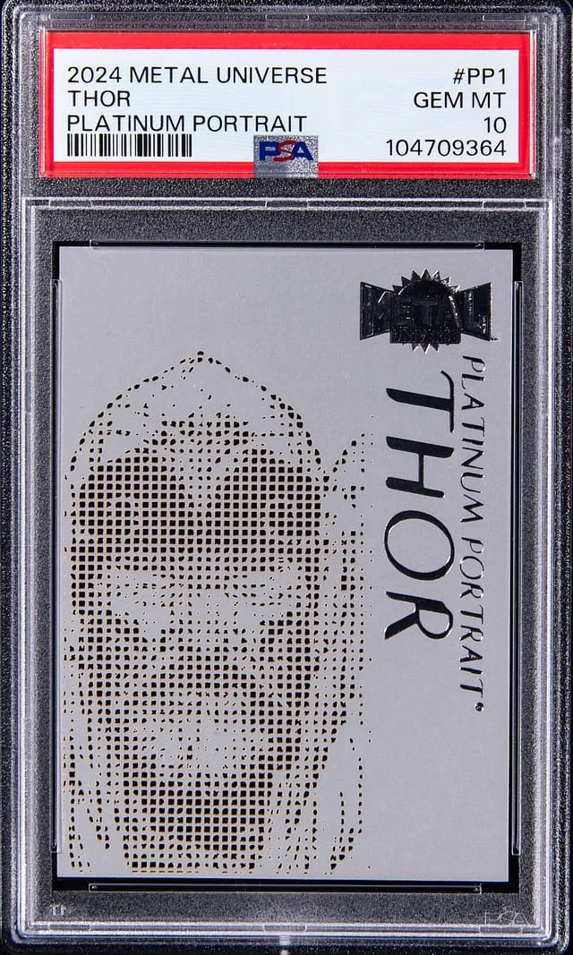 2024 Metal Universe Thor Platinum Portrait #PP-1 card image