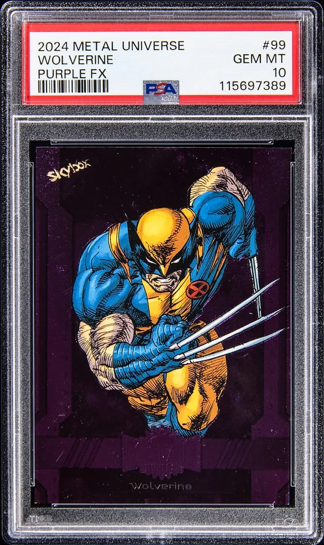 2024 Metal Universe Wolverine Purple FX #99 card image