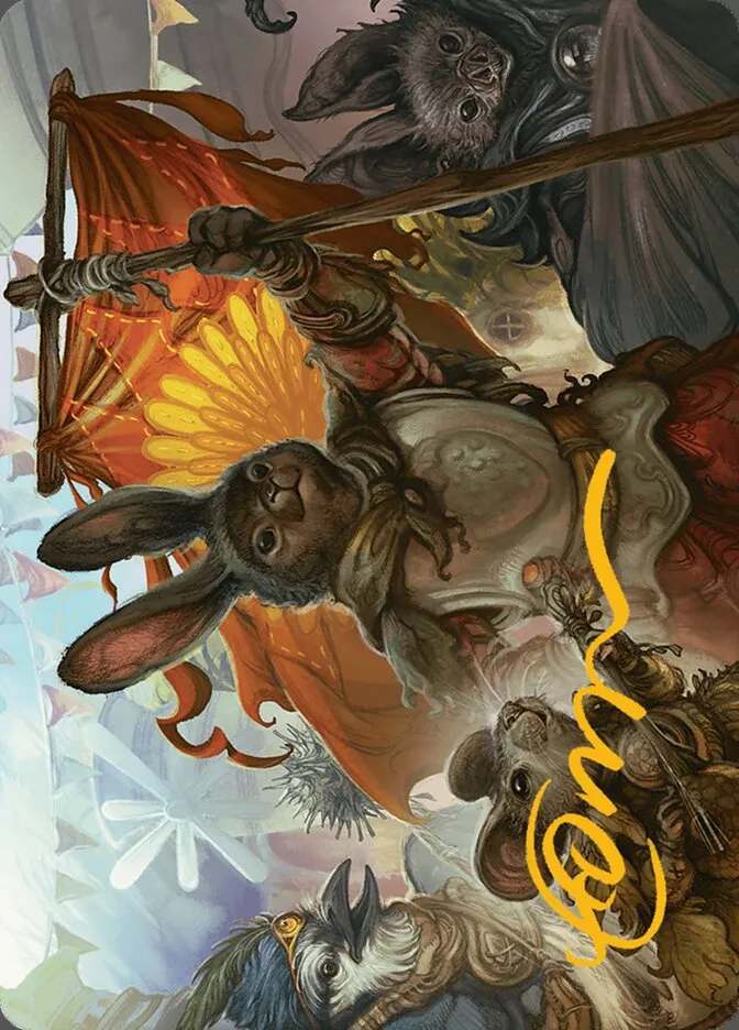 2024 Bloomburrow Art Series Valley Questcaller // Valley Questcaller common #37 common card image