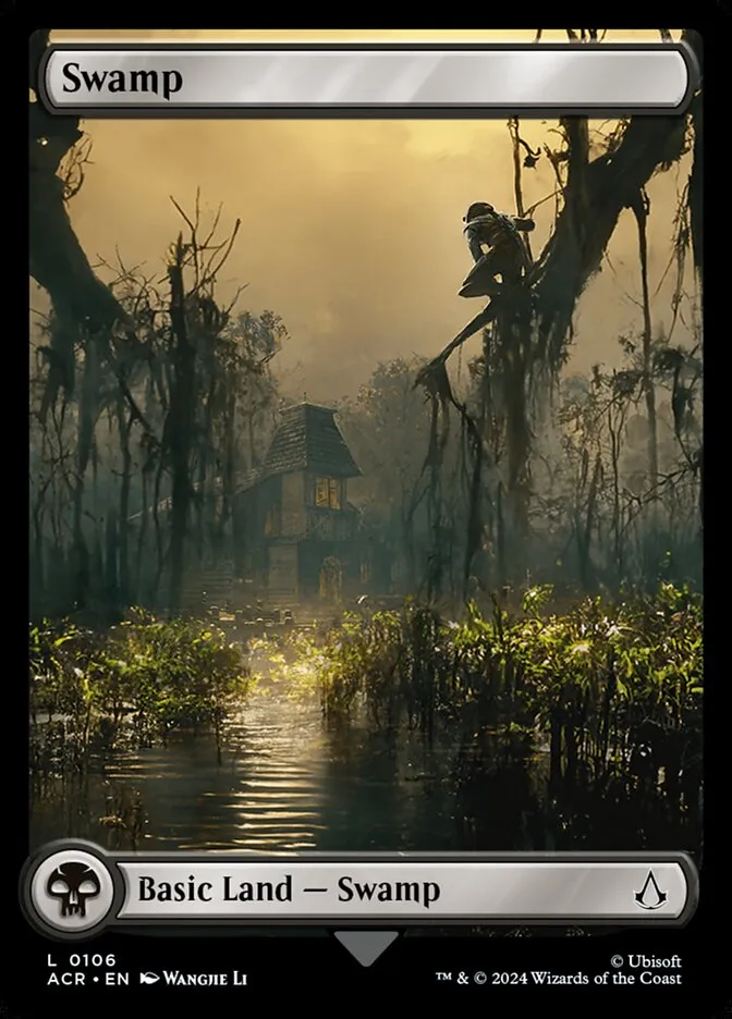 2024 Assassin's Creed Swamp common #106 common card image