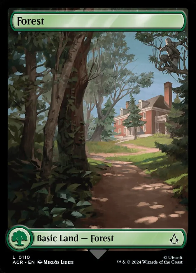 2024 Assassin's Creed Forest common #110 common card image