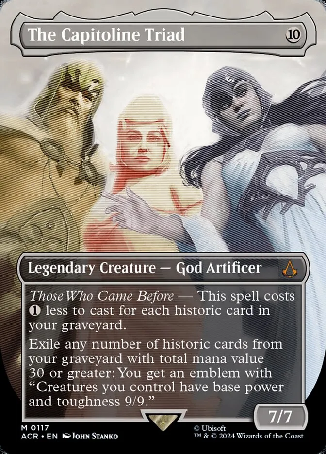 2024 Assassin's Creed The Capitoline Triad #117 mythic card image