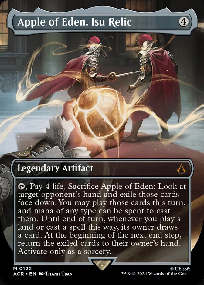 2024 Assassin's Creed Apple of Eden, Isu Relic #122 mythic card image