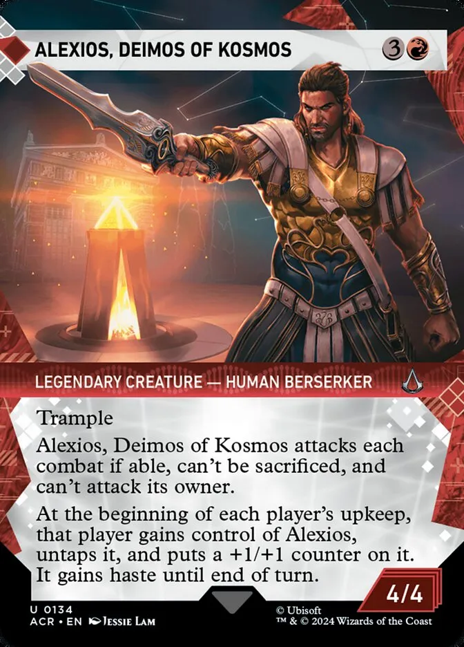 2024 Assassin's Creed Alexios, Deimos of Kosmos uncommon #134 uncommon card image