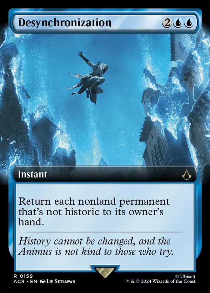 2024 Assassin's Creed Desynchronization rare #159 rare card image