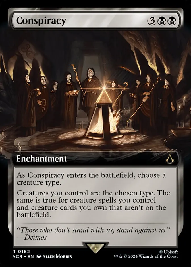2024 Assassin's Creed Conspiracy rare #162 rare card image