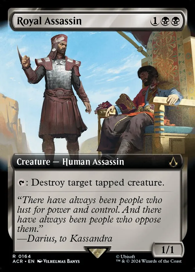 2024 Assassin's Creed Royal Assassin rare #164 rare card image