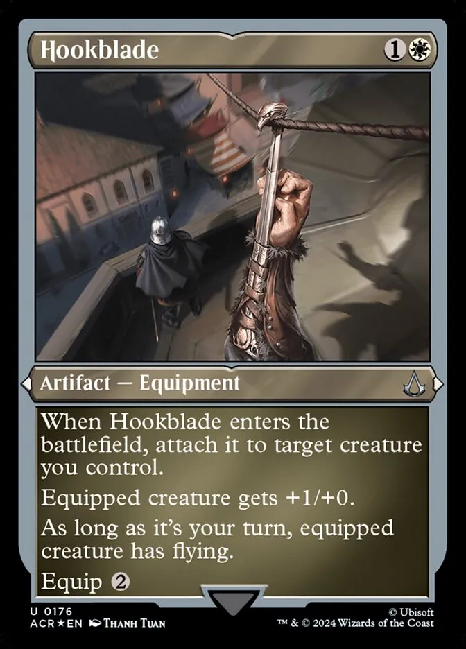 2024 Assassin's Creed Hookblade uncommon #176 uncommon card image