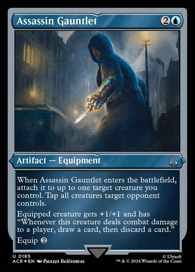 2024 Assassin's Creed Assassin Gauntlet uncommon #185 uncommon card image