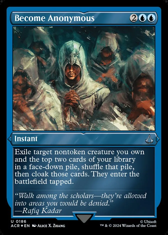 2024 Assassin's Creed Become Anonymous uncommon #186 uncommon card image