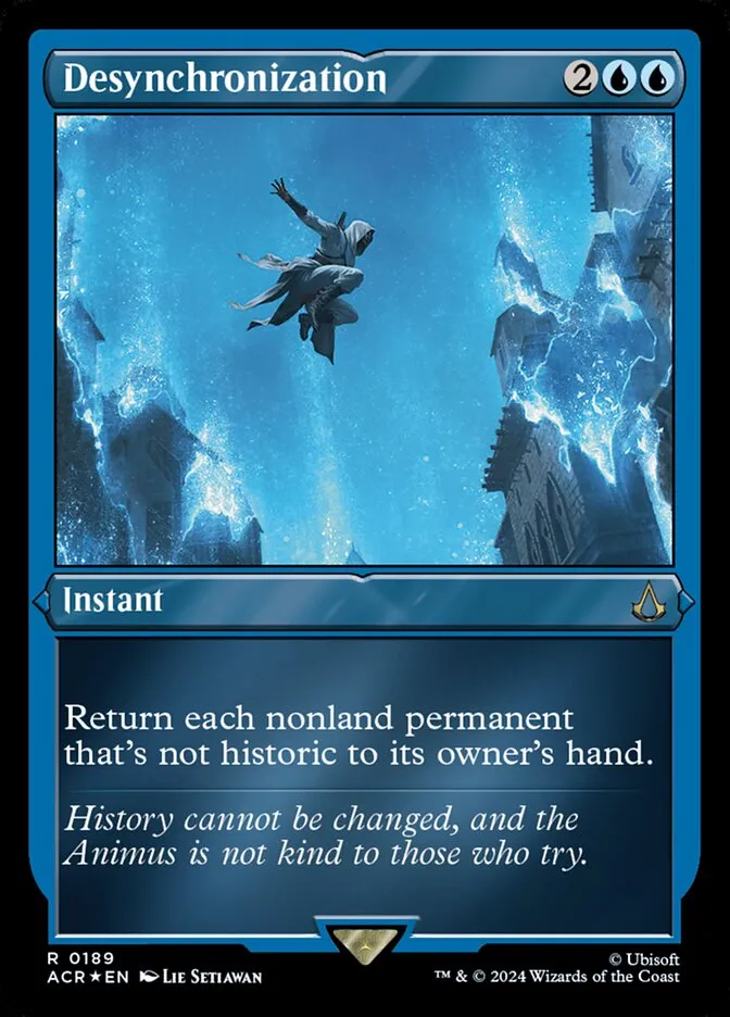 2024 Assassin's Creed Desynchronization rare #189 rare card image